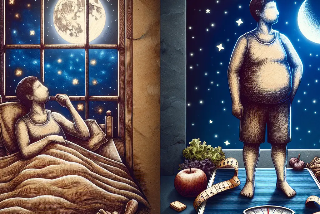 ¿Dormir poco engorda?