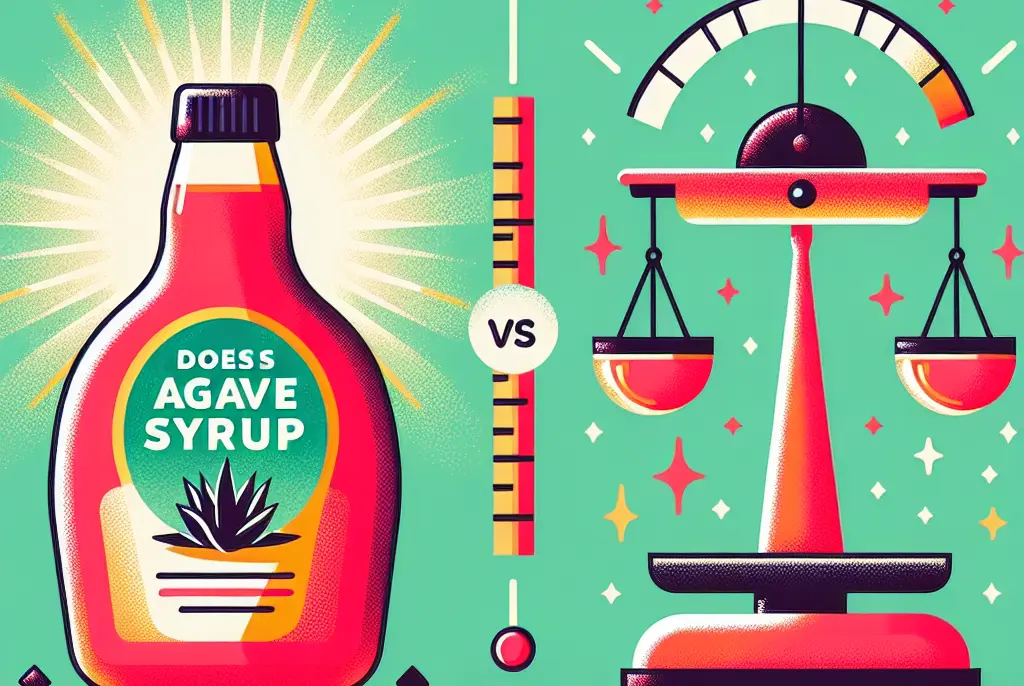 ¿El sirope de agave engorda?