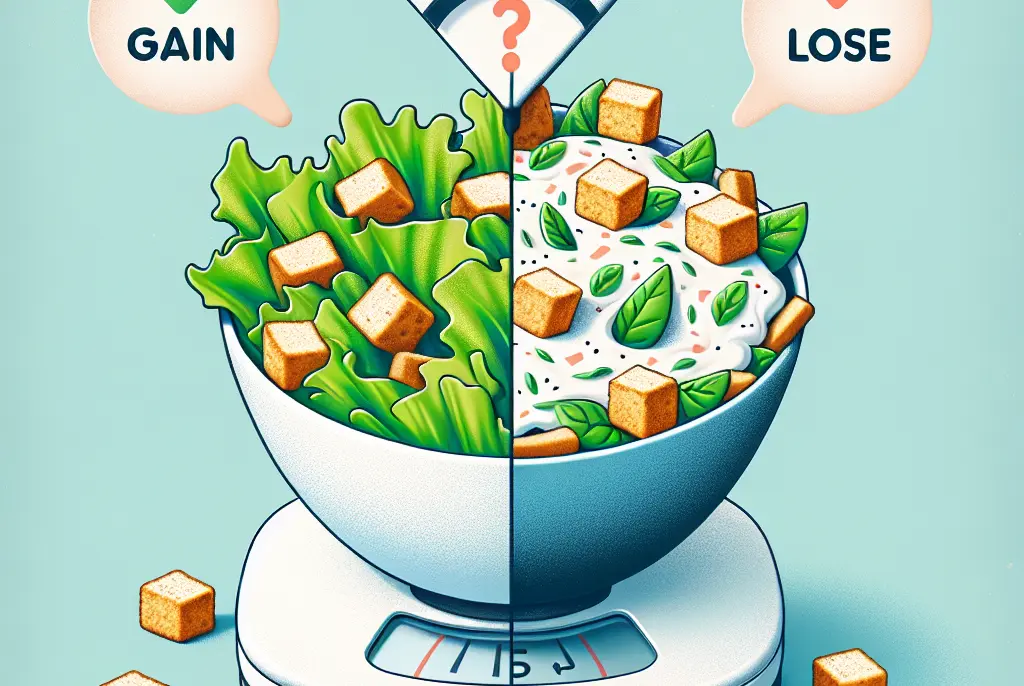 ¿La ensalada César engorda?