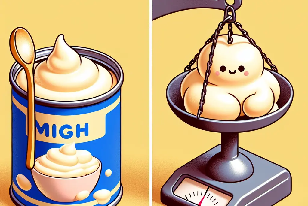 ¿La leche condensada engorda?