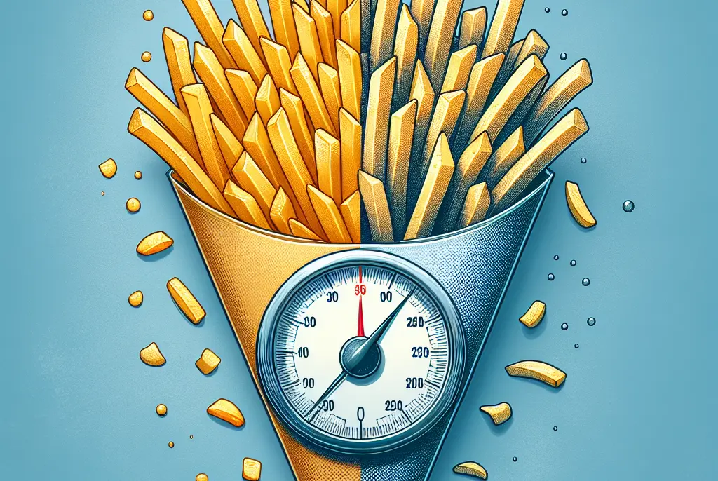 ¿Las patatas fritas engordan?